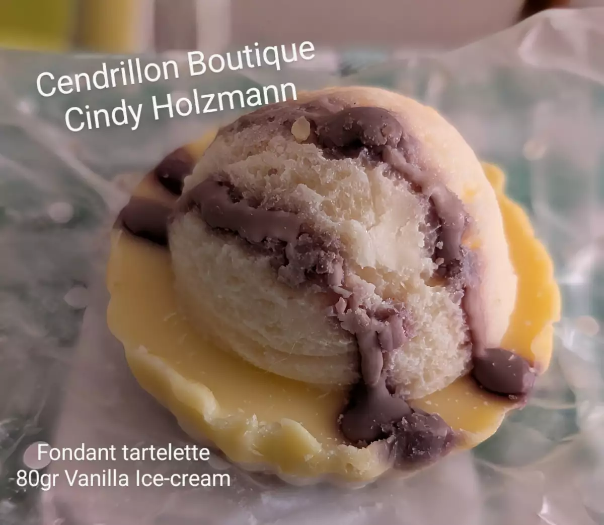 Fondant Tartelette vanille/Ice-cream