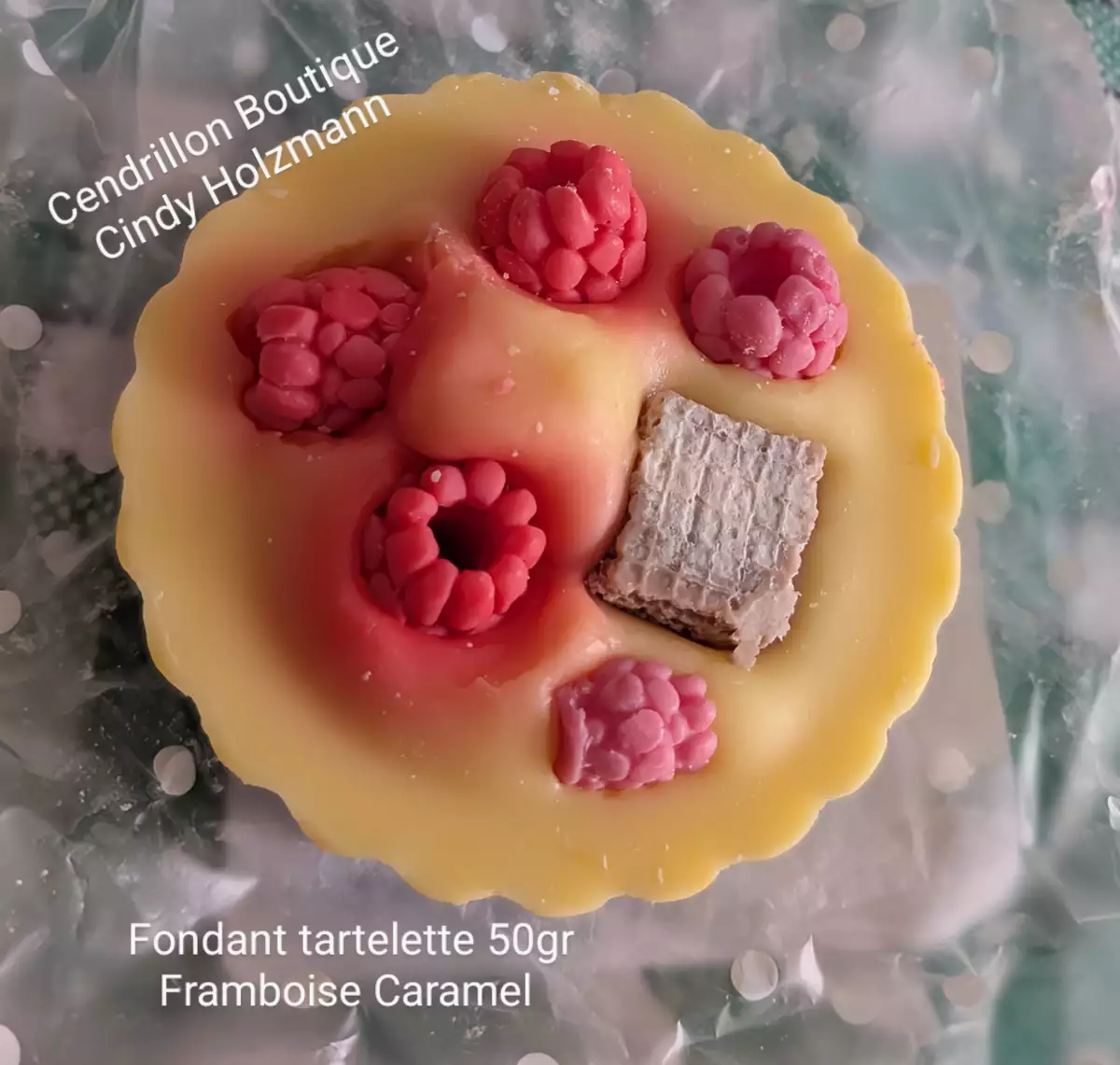 Fondant Tartelette framboise/caramel